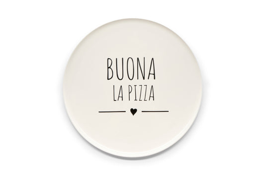 PIATTO PIZZA "BUONA LA PIZZA"