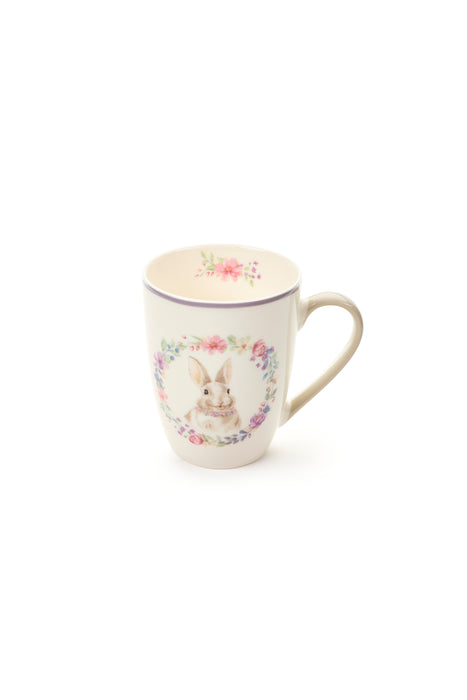 MUG BUNNY CON GHIRLANDA 340ML