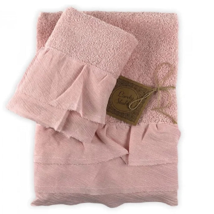 COPPIA SPUGNA MIA ROSA LOVELY SHABBY