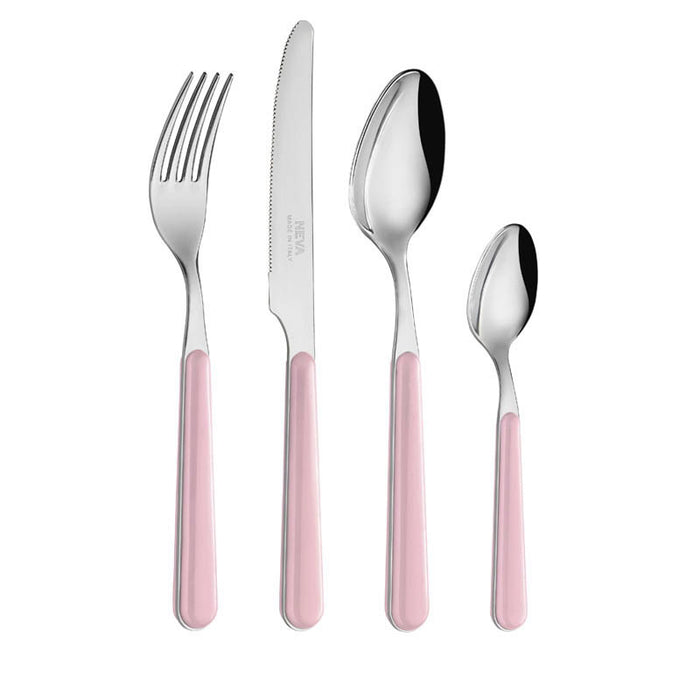 POSATE BISTROT ROSA NEVA SET 24PZ